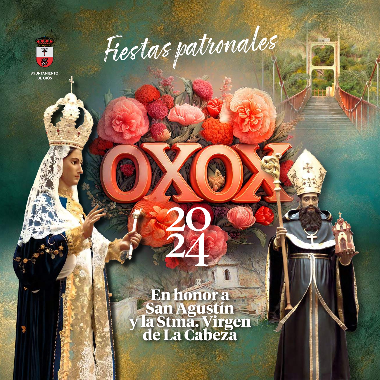 Fiestas patronales en honor a San Agustín y Nuestra Señora de la Cabeza 2024 Ojós